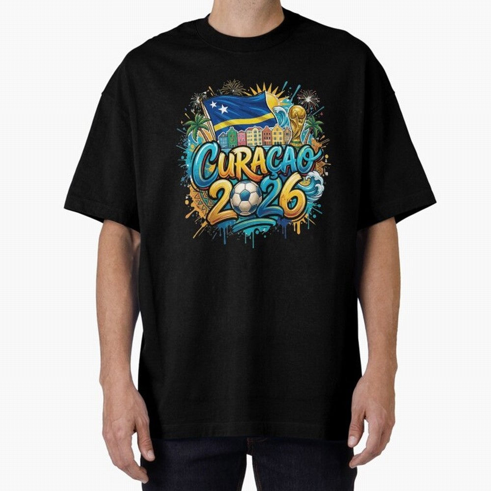 Curacao World Cup 2026 Football Legacy Classic T-Shirt Represent the Passion of FIFA World Cup 2026 Inspired by Neymar, Argentina Energy, Game Day Rituals, Football Legends, Country Pride and the Road to the Final; Perfect for Fans, Collectors,