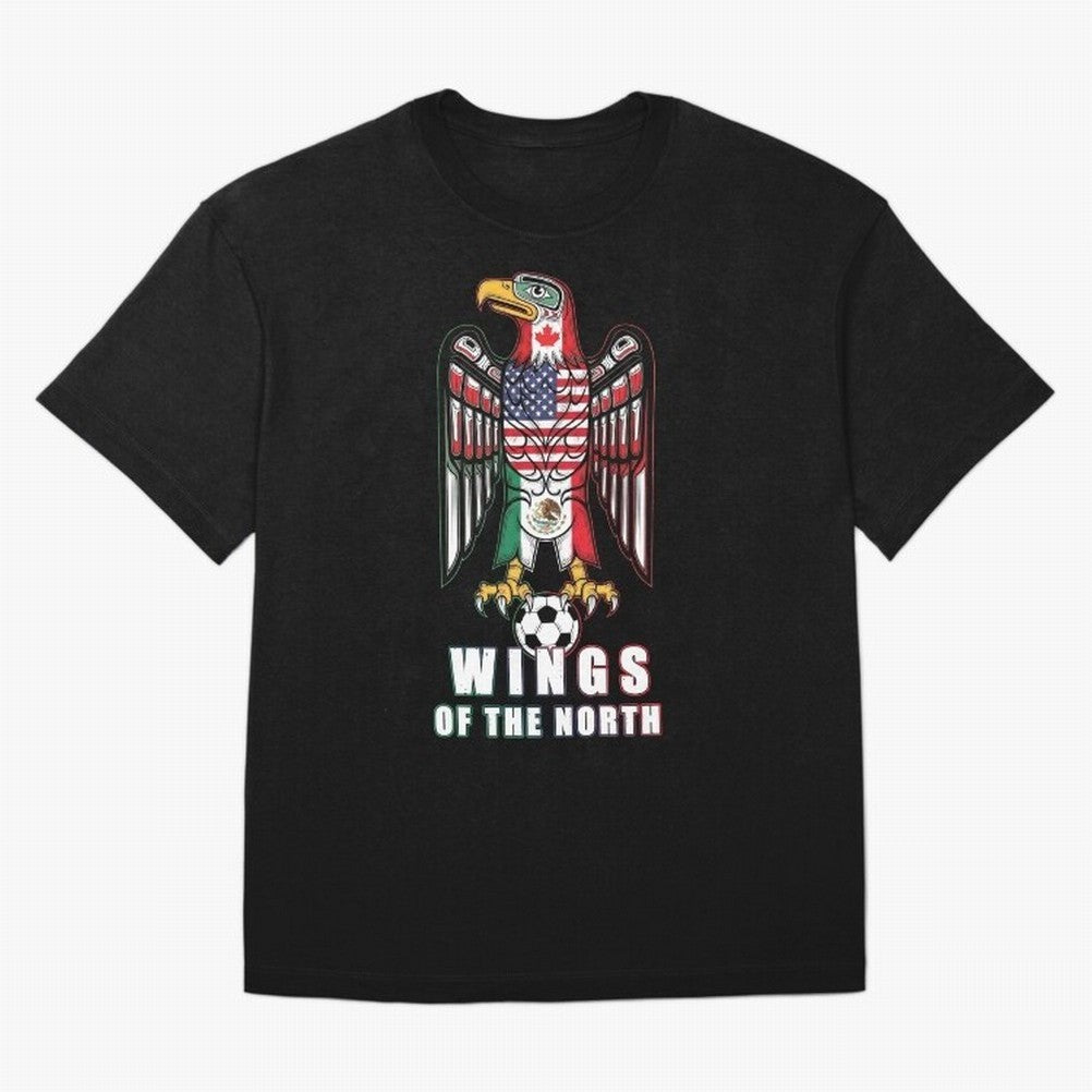 Eagle of the Americas - United Wings 2026 Classic T-Shirt Bring a Champion Mindset to FIFA World Cup 2026 Highlighting Cristiano Ronaldo, Haaland and CR7, Argentina and Brazil Energy, Vintage Soccer Flavor, Modern Football Stars, National Flags and