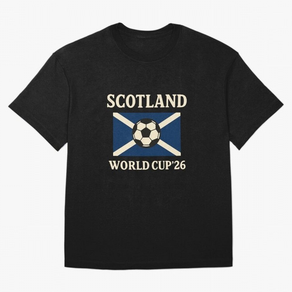 Scotland World Cup 2026 Oversized T-Shirt Carry National Pride through Match Day Hype around FIFA World Cup 2026 USA Canada Mexico, Cristiano Ronaldo, Haaland and CR7, England, Retro Football Energy, Iconic Rivalries, Trophy Chase Drama and Stadium