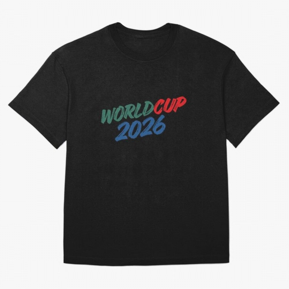 World Cup 2026 Oversized T-Shirt Bring Champion Energy into Match Day Hype around FIFA World Cup 2026 Group Stage, Haaland, Brazil, Portugal and Argentina, Supporter Pride, Iconic Celebrations, Legendary Names and Global Match Day Energy; Perfect