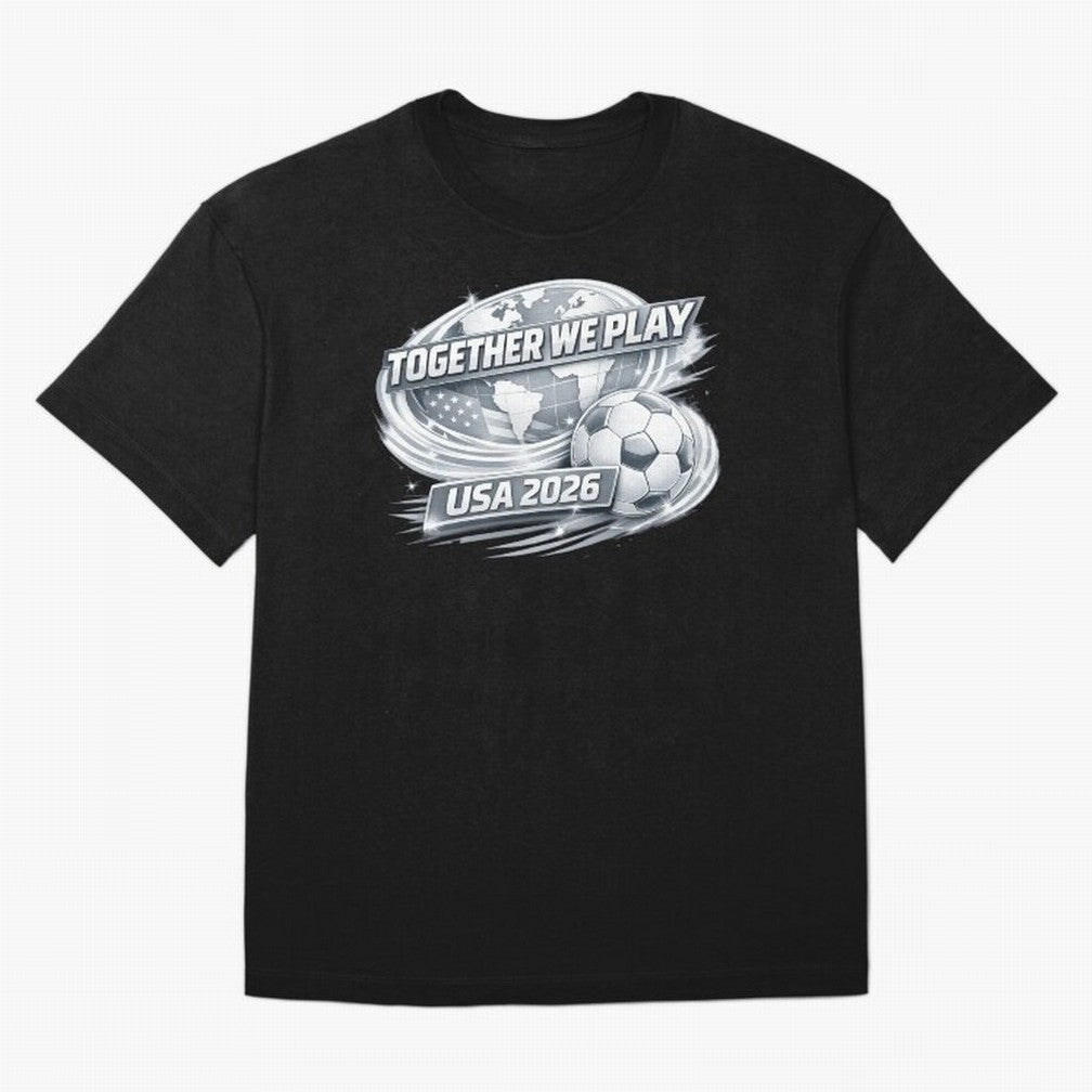 World Cup 2026 Oversized T-Shirt Upgrade Match Day Hype around FIFA World Cup 2026, Mbappe, England and Germany, Stadium Chants, National Pride, Trophy Dreams and Unforgettable Football Memories; Built for Supporters Chasing Trophy Dreams, Final