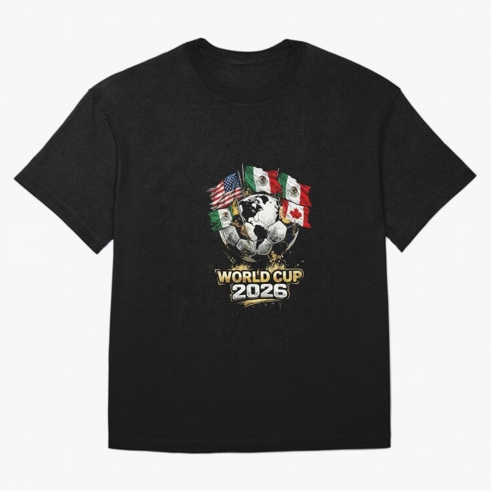 Fifa 2026 World Cup Flags Football Graphic Tee Oversized T-Shirt Turn Up for the FIFA World Cup 2026 Journey through Cristiano Ronaldo Highlights, Germany Pride, Game Day Rituals, Football Legends, Country Pride and the Road to the Final; Ideal for