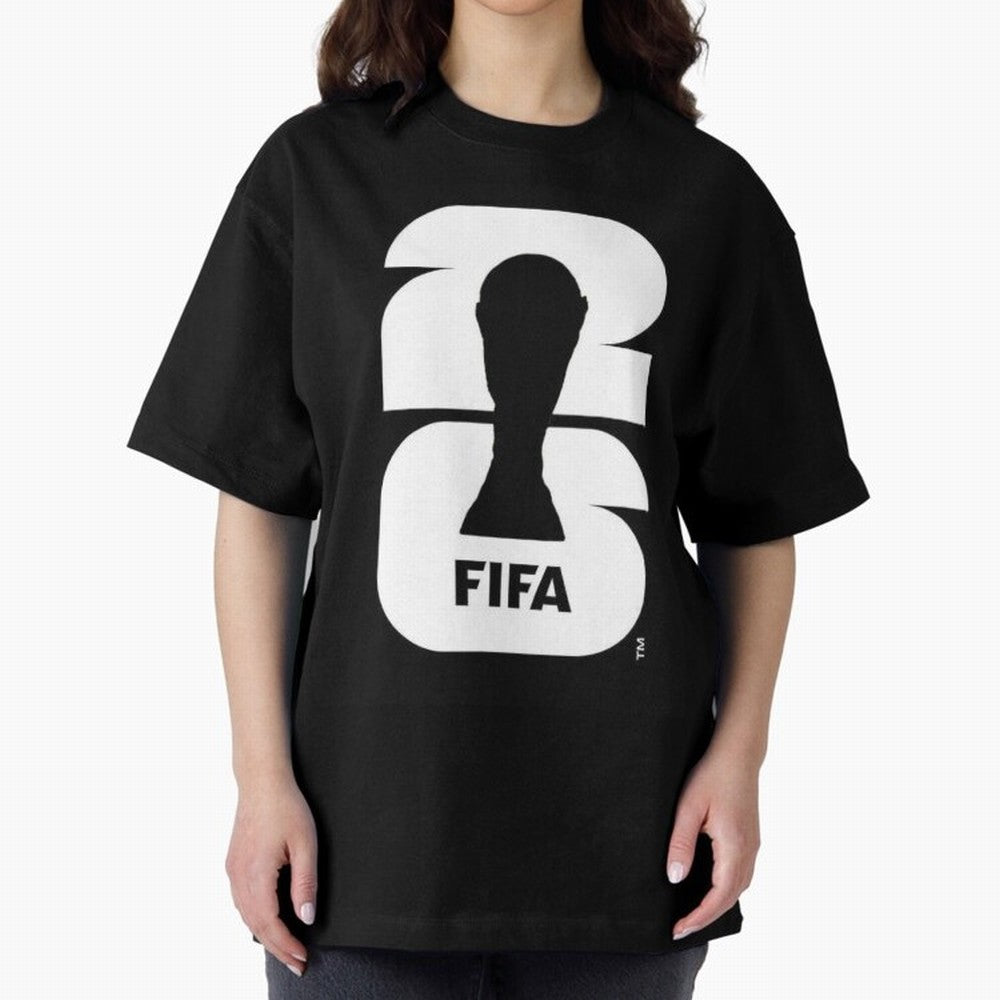 World Cup 2026 Soccer Celebration: United Football Fan Art Oversized T-Shirt Bring Global Tournament Vibes to FIFA World Cup 2026 for Fans of Cristiano Ronaldo and England and Germany, Bringing Classic Soccer Heritage, Championship Pressure, Fan