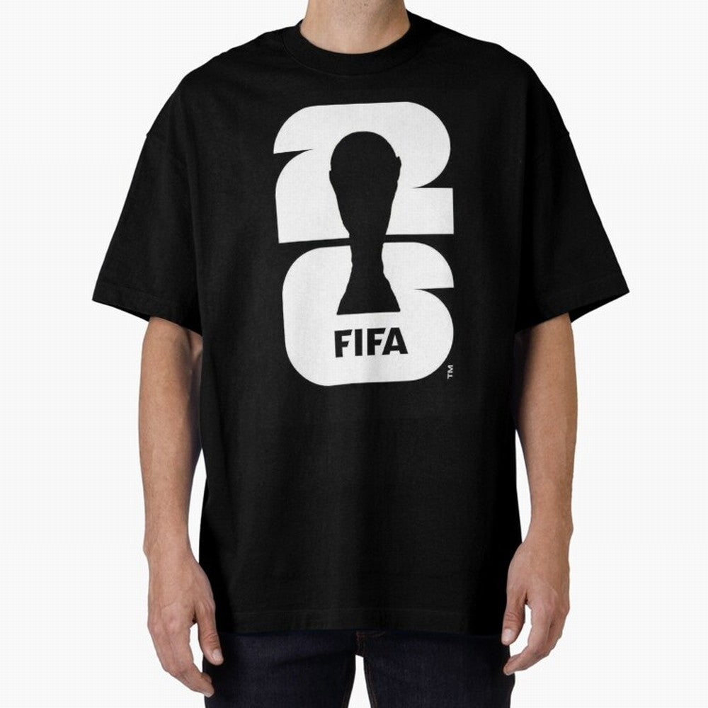 World Cup 2026 Soccer Celebration: United Football Fan Art Oversized T-Shirt Bring Global Tournament Vibes to FIFA World Cup 2026 for Fans of Cristiano Ronaldo and England and Germany, Bringing Classic Soccer Heritage, Championship Pressure, Fan