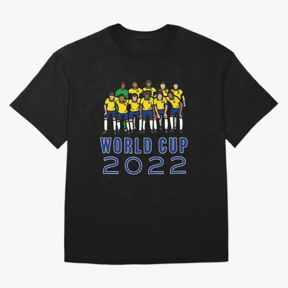 World Cup 2022 Oversized T-Shirt Follow the Final Road of the FIFA World Cup 2026 Journey through Neymar Highlights, England, France and Netherlands Pride, Stadium Memories, Football Loyalty, International Chants and Championship Tradition; Made