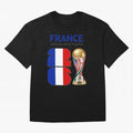 World Cup 2026, IMG 030, FRANCE 001 Oversized T-Shirt Follow Every Goal of Match Day Hype around FIFA World Cup 2026 Group Stage, Mbappe and Neymar, Portugal, Football History, Final Match Energy, Crowd Noise and Once in a Lifetime Moments; Ideal