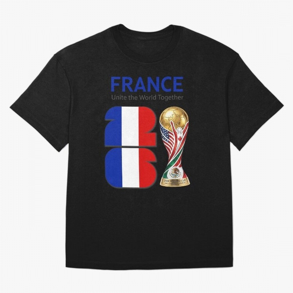 World Cup 2026, IMG 030, FRANCE 001 Oversized T-Shirt Follow Every Goal of Match Day Hype around FIFA World Cup 2026 Group Stage, Mbappe and Neymar, Portugal, Football History, Final Match Energy, Crowd Noise and Once in a Lifetime Moments; Ideal