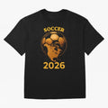 Soccer 2026 North America Football Fan Gift Shirt Oversized T-Shirt Join Supporters Worldwide for FIFA World Cup 2026 Celebrating Messi, Netherlands Energy, Football History, Final Match Energy, Crowd Noise and Once in a Lifetime Moments; Perfect