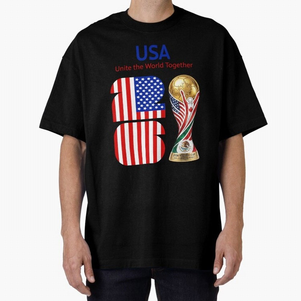 World Cup 2026, IMG 020, USA 001 Oversized T-Shirt Bring Match Day Fire to the FIFA World Cup 2026 Journey through Neymar Highlights, Argentina and Brazil Pride, Stadium Memories, Football Loyalty, International Chants and Championship Tradition;