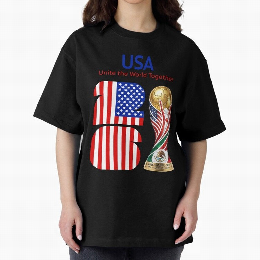 World Cup 2026, IMG 020, USA 001 Oversized T-Shirt Bring Match Day Fire to the FIFA World Cup 2026 Journey through Neymar Highlights, Argentina and Brazil Pride, Stadium Memories, Football Loyalty, International Chants and Championship Tradition;