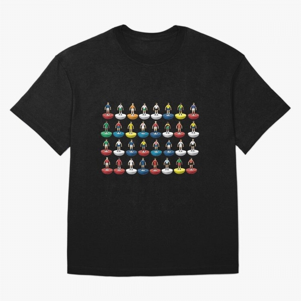 World Subbuteo players Oversized T-Shirt Experience FIFA World Cup 2026 for Fans of Messi and Spain, Bringing Football History, Final Match Energy, Crowd Noise and Once in a Lifetime Moments; Perfect for Fans, Collectors, Family Gatherings, Watch
