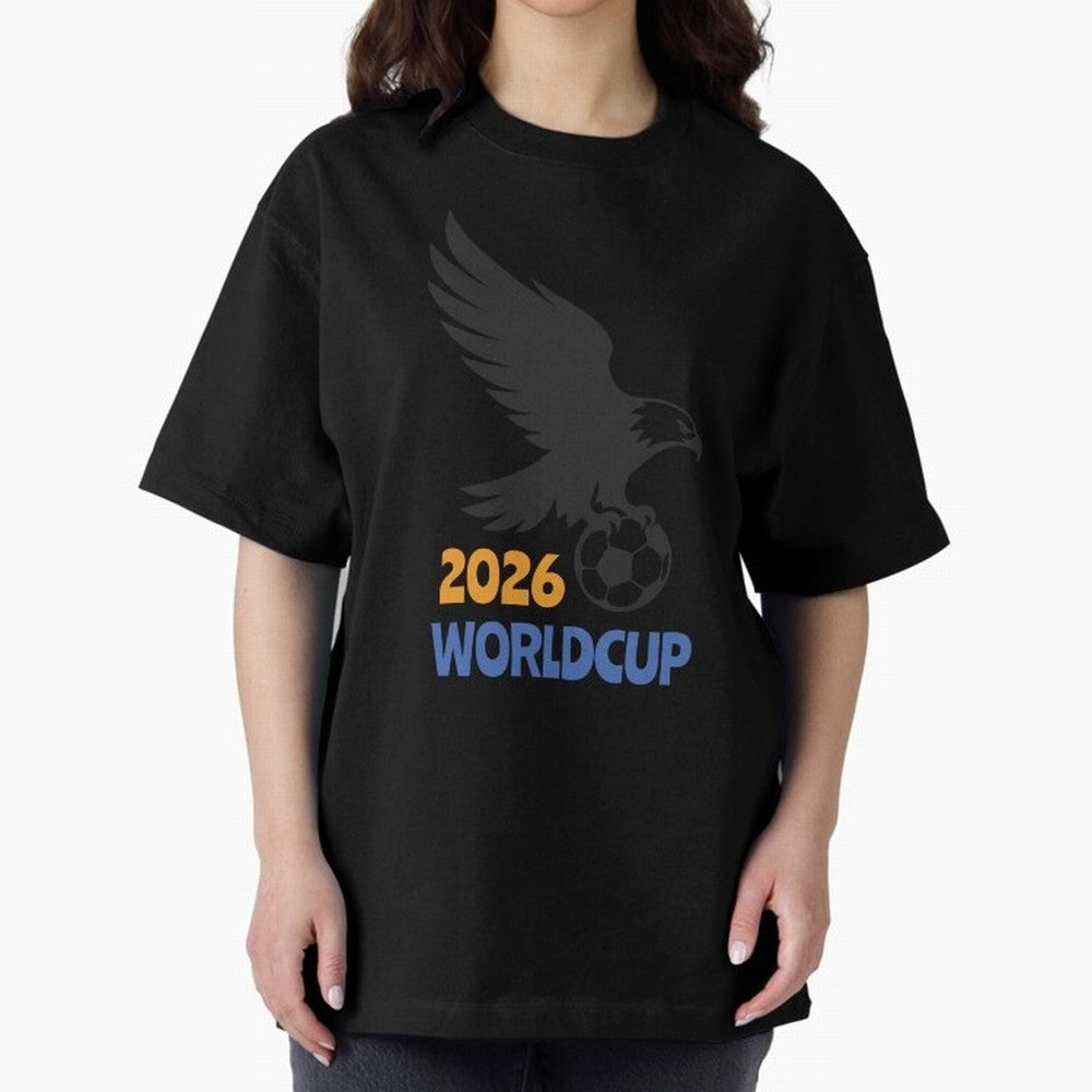 world cup 2026 Oversized T-Shirt Support Your Favorite Stars during FIFA World Cup 2026 with Cristiano Ronaldo, Haaland and CR7, Argentina Energy, Champion Mindset, Group Stage Buzz, Knockout Tension and Passionate Fan Culture; Ideal for Passionate