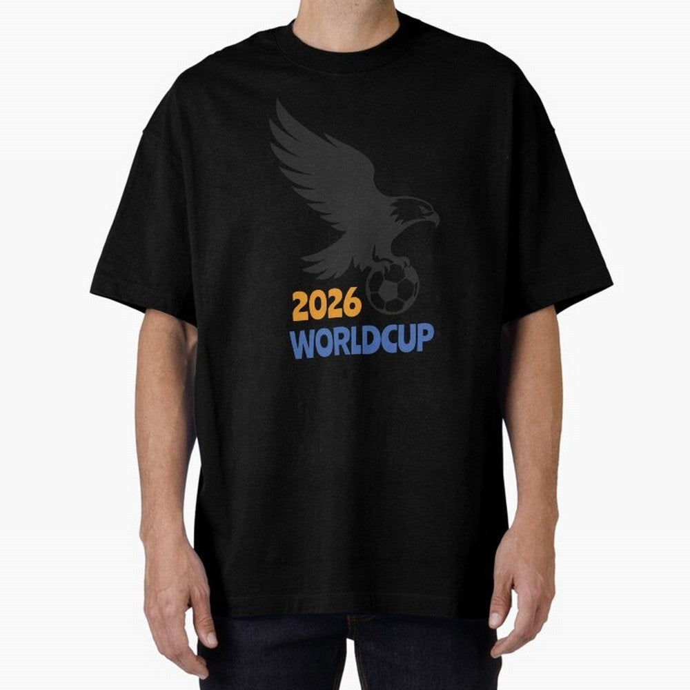 world cup 2026 Oversized T-Shirt Support Your Favorite Stars during FIFA World Cup 2026 with Cristiano Ronaldo, Haaland and CR7, Argentina Energy, Champion Mindset, Group Stage Buzz, Knockout Tension and Passionate Fan Culture; Ideal for Passionate