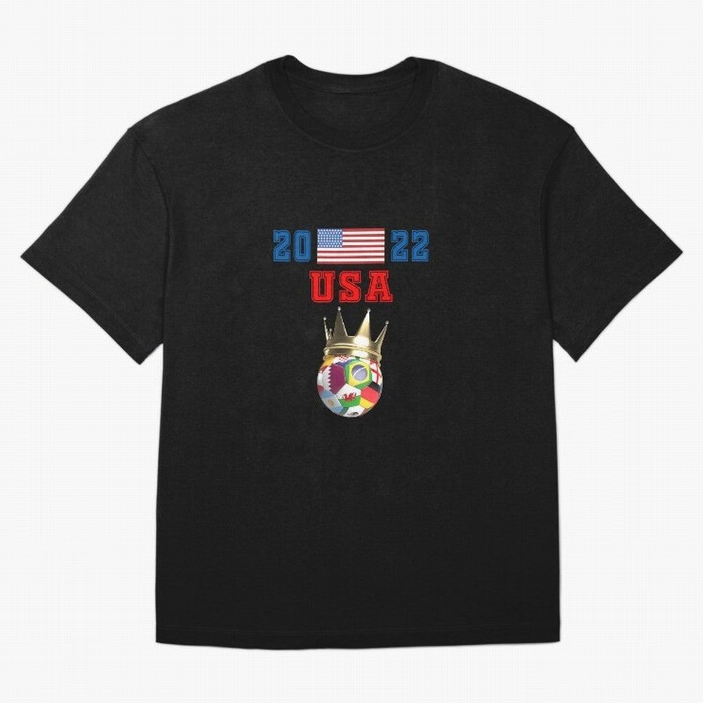 Usa World Cup Jersey 2022 Oversized T-Shirt Show Support during the FIFA World Cup 2026 Group Stage Journey through Messi, CR7 and Mbappe Highlights, Spain and Netherlands Pride, Football History, Final Match Energy, Crowd Noise and Once in a
