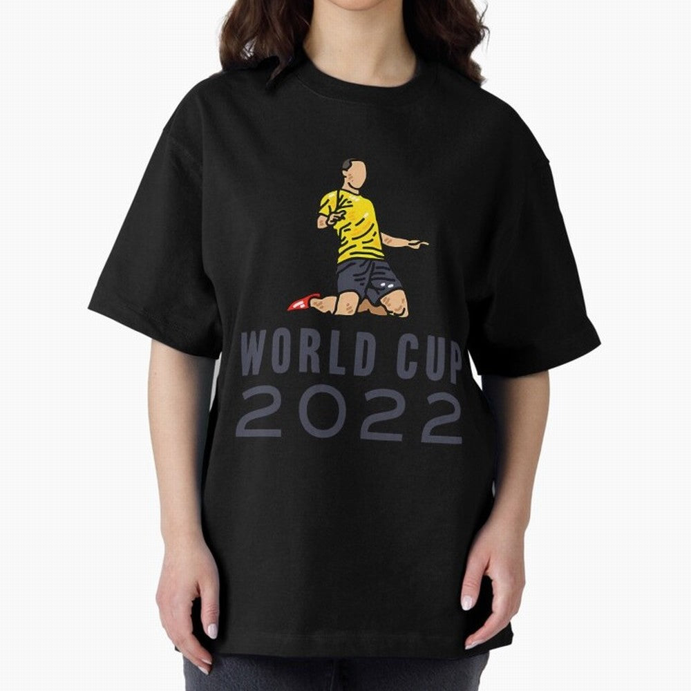 World Cup 2022 Oversized T-Shirt Fuel the Hype around the FIFA World Cup 2026 Journey through Mbappe and Neymar Highlights, Netherlands Pride, Game Day Rituals, Football Legends, Country Pride and the Road to the Final; Made for Collectors Who