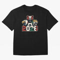 World Cup 2026 USA Canada Mexico Host Mascots Oversized T-Shirt Join FIFA World Cup 2026 Group Stage Built around CR7, Spain and Netherlands Energy, Stadium Chants, National Pride, Trophy Dreams and Unforgettable Football Memories; Ideal for