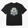 North America United Soccer 2026 Vintage Crest Oversized T-Shirt Show Championship Spirit for FIFA World Cup 2026 Group Stage with Mbappe, France and Portugal Energy, Football Passion, Legendary Performances, Festival Vibes and Supporter Community;