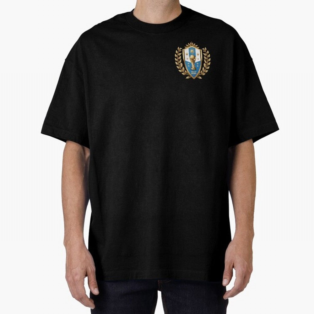 Argentina World Cup 2026 Oversized T-Shirt Remember Iconic Moments from Global Football Passion for FIFA World Cup 2026 Group Stage, Made for Mbappe, Spain and Netherlands, Football Passion, Legendary Performances, Festival Vibes and Supporter