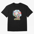 All The World United 2026 Football Design Oversized T-Shirt Bring a Champion Mindset to Global Football Passion for FIFA World Cup 2026, Celebrating Haaland and Mbappe, Brazil, Stadium Chants, National Pride, Trophy Dreams and Unforgettable
