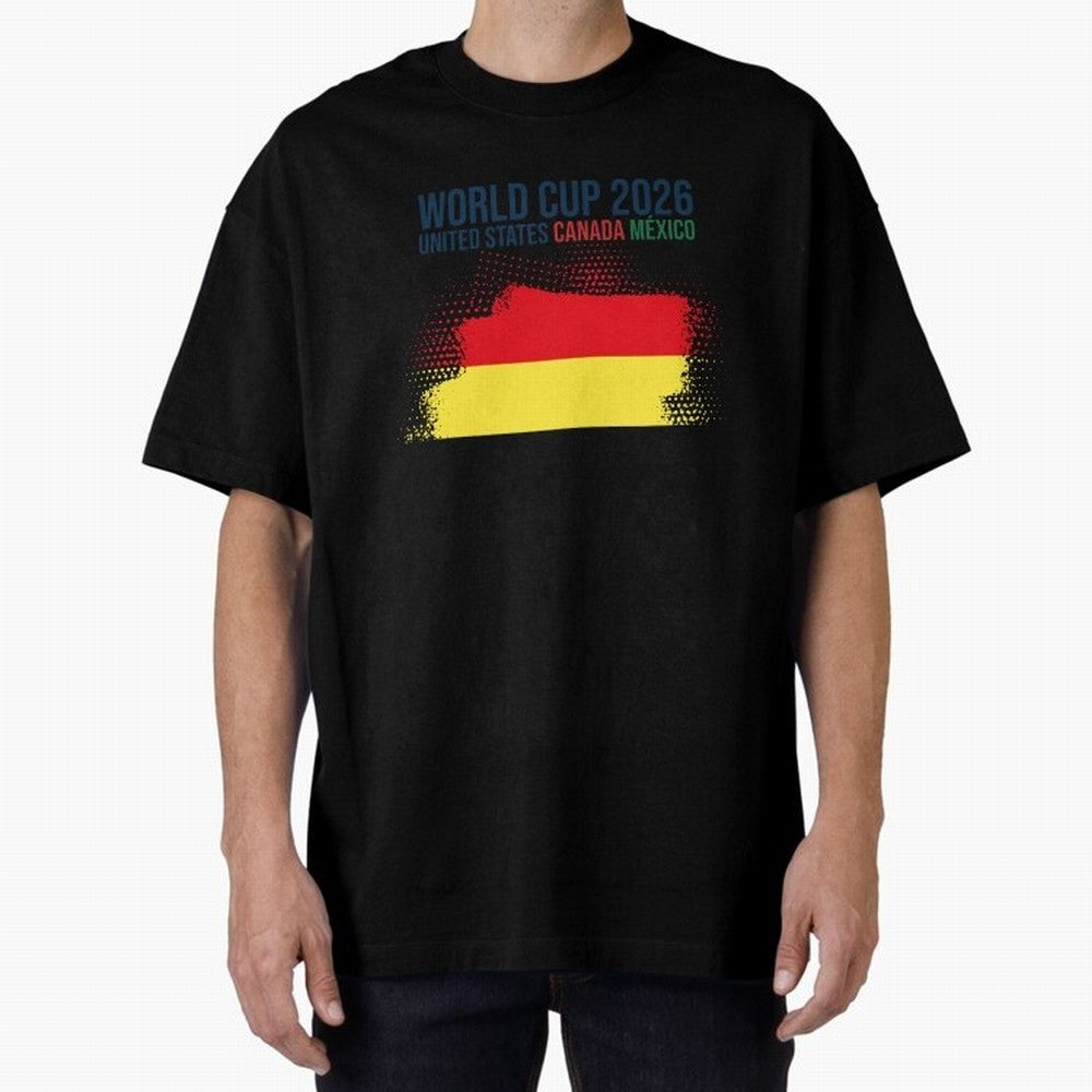 BELGIUM WORLD CUP 2026 Oversized T-Shirt Follow the Final Road of the FIFA World Cup 2026 Group Stage Journey through Mbappe Highlights, Spain and Netherlands Pride, Championship Spirit, Famous Goals, Roaring Crowds and International Football