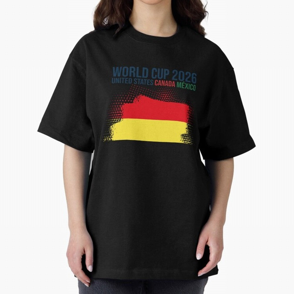 BELGIUM WORLD CUP 2026 Oversized T-Shirt Follow the Final Road of the FIFA World Cup 2026 Group Stage Journey through Mbappe Highlights, Spain and Netherlands Pride, Championship Spirit, Famous Goals, Roaring Crowds and International Football