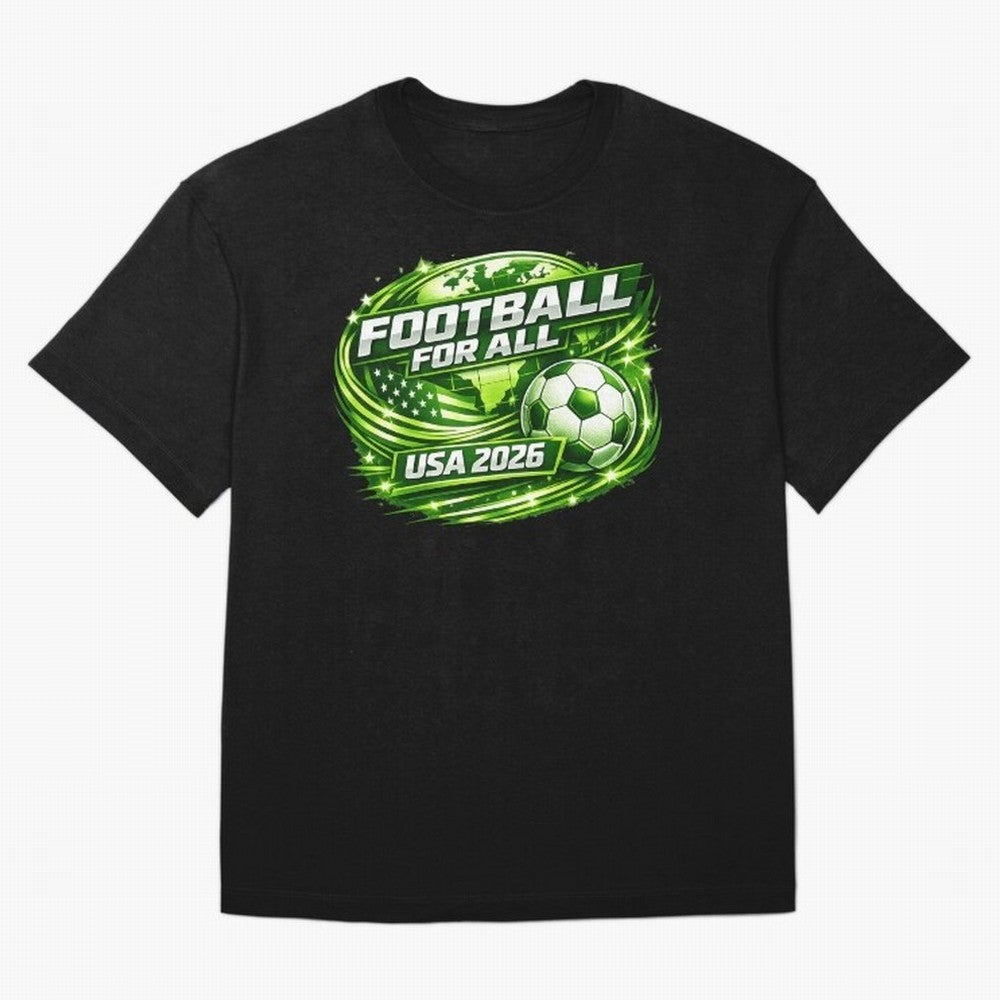 World Cup 2026 Oversized T-Shirt Celebrate Golden Goal Energy in FIFA World Cup 2026 for Fans of Messi, CR7 and Mbappe and Spain and Netherlands, Bringing Match Day Excitement, Supporter Culture, Golden Goals and Global Football Passion; Built for