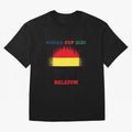 BELGIUM WORLD CUP 2026 Oversized T-Shirt Upgrade Match Day Hype around FIFA World Cup 2026 Group Stage, Haaland, England, Retro Football Energy, Iconic Rivalries, Trophy Chase Drama and Stadium Atmosphere; Built for Supporters Chasing Trophy