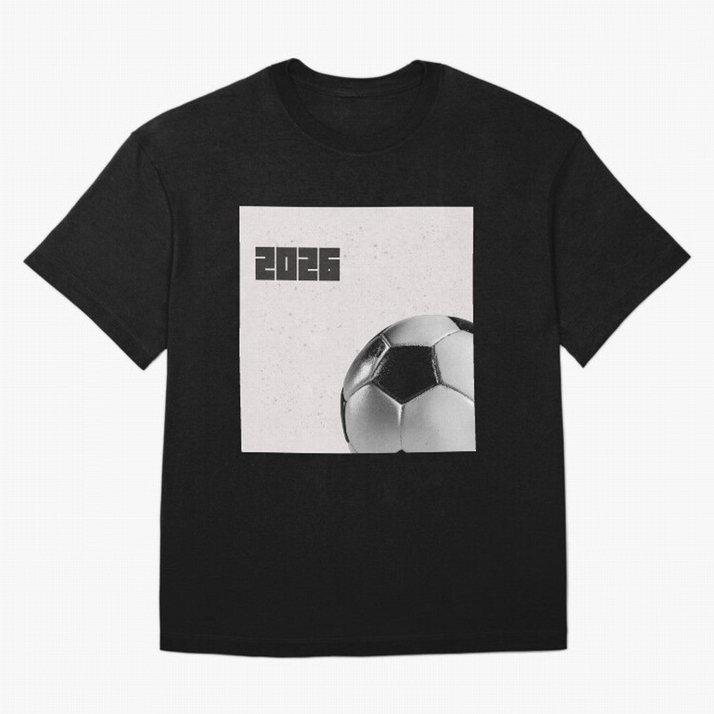 2026 world cup soccer ball football fan design Oversized T-Shirt Celebrate National Team Dreams in Match Day Hype around FIFA World Cup 2026, Messi and Cristiano Ronaldo, Argentina and Brazil, Game Day Rituals, Football Legends, Country Pride and