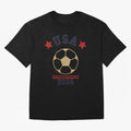 USA Soccer Fan 2026 Jersey Style Design Oversized T-Shirt Celebrate the Magic of FIFA World Cup 2026 Spirit, with England, France and Netherlands, Cristiano Ronaldo, Haaland and CR7, Stadium Memories, Football Loyalty, International Chants and