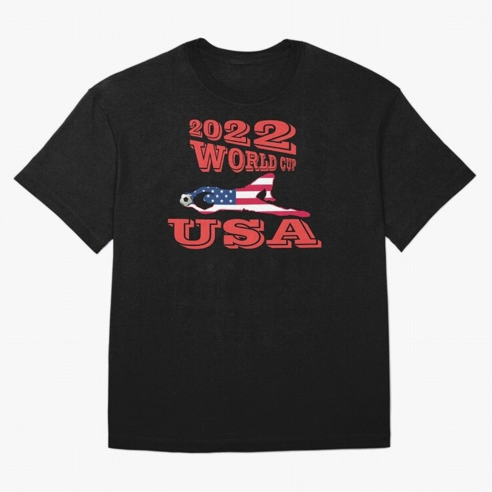 USA, Qatar World Cup 2022 Oversized T-Shirt Celebrate National Team Dreams in Global Football Passion for FIFA World Cup 2026, Driven by Neymar, Haaland and Cristiano Ronaldo, Argentina and Brazil, Tournament Hype, Historic Matchups, Family Viewing