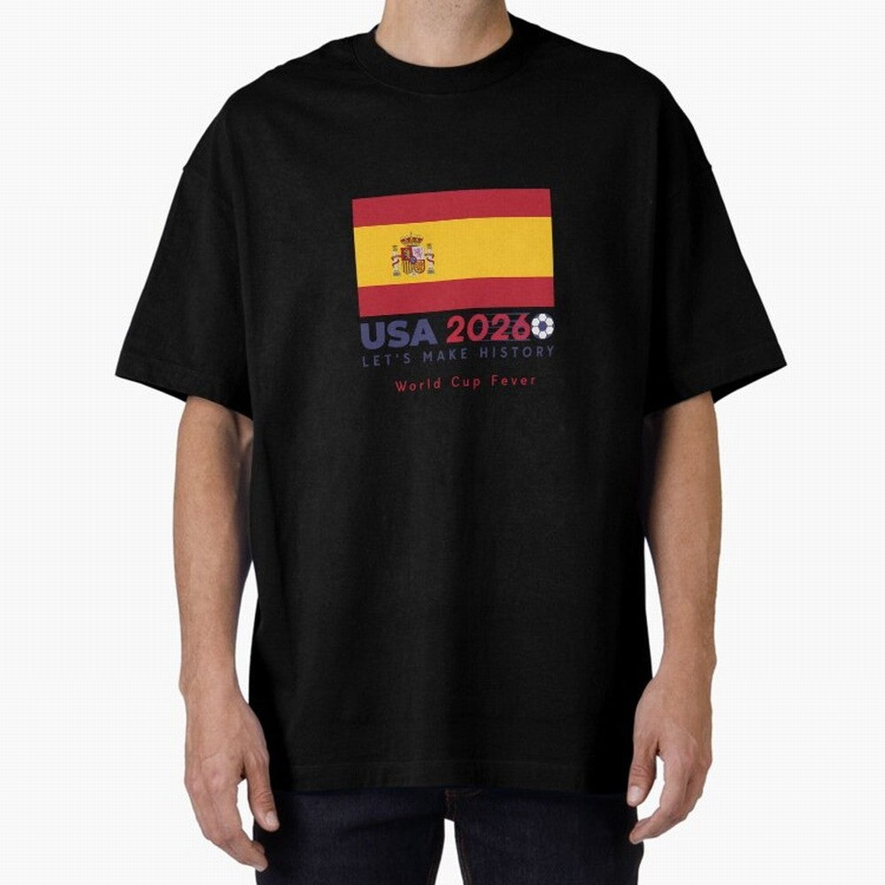 Usa 2026 World Cup Americas Football. Oversized T-Shirt Feel the Trophy Chase of the FIFA World Cup 2026 USA Canada Mexico Journey through Cristiano Ronaldo Highlights, England, France and Netherlands Pride, Match Day Excitement, Supporter Culture,