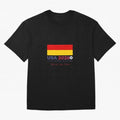 Usa 2026 World Cup Fever Americas Football. Oversized T-Shirt Celebrate Golden Goal Energy in Match Day Hype around FIFA World Cup 2026, Messi, Argentina and Brazil, Football Passion, Legendary Performances, Festival Vibes and Supporter Community;