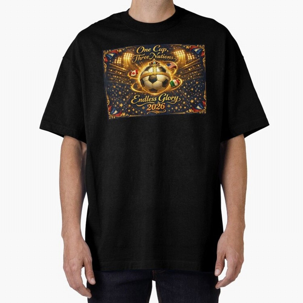 2026 World Cup Celebration inpired by renaissance art Oversized T-Shirt Celebrate Fan Culture around Global Football Passion for FIFA World Cup 2026 USA Canada Mexico, Made for Neymar, Haaland and Cristiano Ronaldo, France and Portugal, Match Day