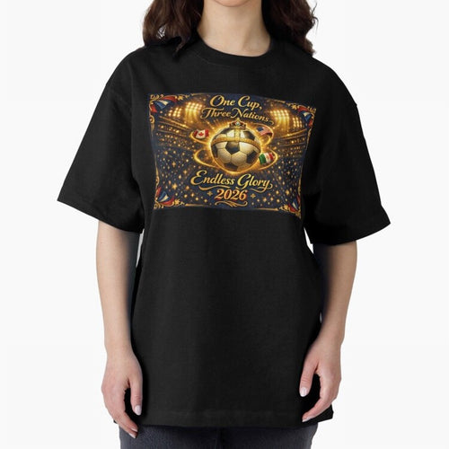 2026 World Cup Celebration inpired by renaissance art Oversized T-Shirt Celebrate Fan Culture around Global Football Passion for FIFA World Cup 2026 USA Canada Mexico, Made for Neymar, Haaland and Cristiano Ronaldo, France and Portugal, Match Day