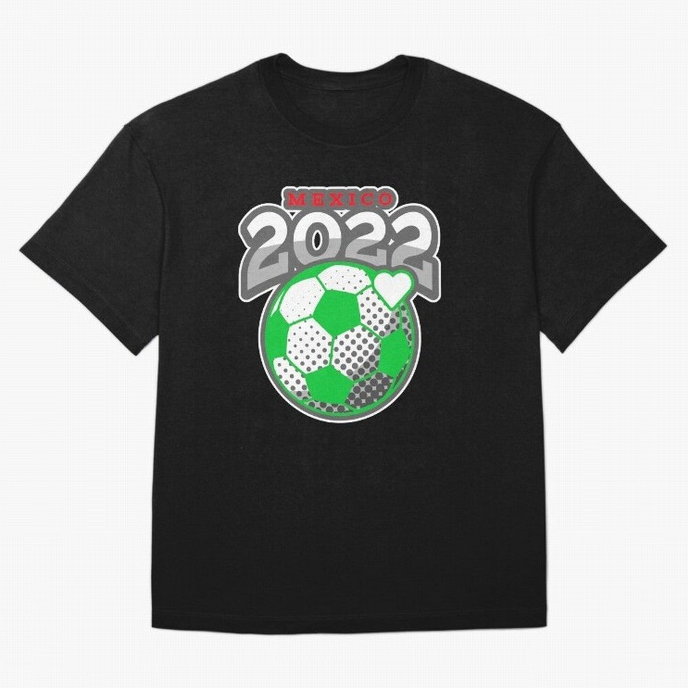 Mexico Futbol 2022 , Futbol Soccer Oversized T-Shirt Bring Trophy Dreams to FIFA World Cup 2026 Group Stage Spirit, Inspired by Portugal, Haaland, Football Passion, Legendary Performances, Festival Vibes and Supporter Community; Perfect for Fans,