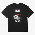 World Cup Qatar 2022 Japan Oversized T-Shirt Bring World Football Passion into Global Football Passion for FIFA World Cup 2026, Celebrating CR7 and Messi, Argentina and Brazil, Football Passion, Legendary Performances, Festival Vibes and Supporter