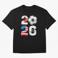 2026 North America Football Massive Event Soccer Ball Oversized T-Shirt Join Supporters Worldwide for FIFA World Cup 2026 Group Stage for Fans of Neymar, Haaland and Cristiano Ronaldo and Argentina, Bringing Soccer Culture, Superstar Moments,