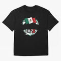 MEXICO World Cup 2026 Gift ¨C MEXICO Football Oversized T-Shirt Bring Retro Soccer Energy to Global Football Passion for FIFA World Cup 2026 Group Stage, Inspired by Cristiano Ronaldo, Germany, Vintage Soccer Flavor, Modern Football Stars, National