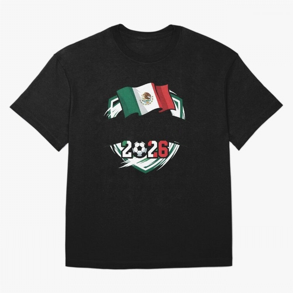 MEXICO World Cup 2026 Gift ¨C MEXICO Football Oversized T-Shirt Bring Retro Soccer Energy to Global Football Passion for FIFA World Cup 2026 Group Stage, Inspired by Cristiano Ronaldo, Germany, Vintage Soccer Flavor, Modern Football Stars, National