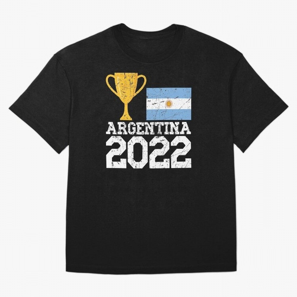 Argentina World Cup Soccer Football 2022, Argentina Soccer Jersey Argentinian Football, Argentina, Argentinian, Qatar World Cup 2022 Oversized T-Shirt Celebrate Fan Culture around Match Day Hype around FIFA World Cup 2026, Mbappe, England, France