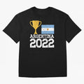 Argentina World Cup Soccer Football 2022, Argentina Soccer Jersey Argentinian Football, Argentina, Argentinian, Qatar World Cup 2022 Oversized T-Shirt Celebrate Fan Culture around Match Day Hype around FIFA World Cup 2026, Mbappe, England, France