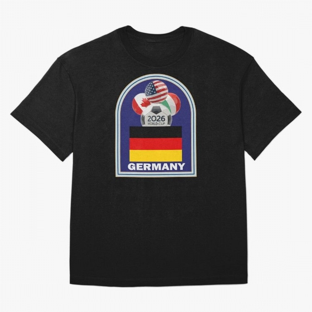 Germany 2026 Soccer T-shirt Oversized T-Shirt Make Every Kick Count in FIFA World Cup 2026 USA Canada Mexico Centered on Neymar, England and Germany Energy, Supporter Pride, Iconic Celebrations, Legendary Names and Global Match Day Energy; Made for