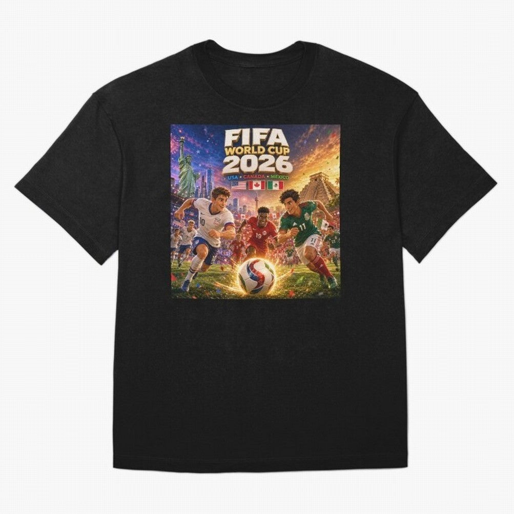 North America Football Festival 2026 #football 2026 Oversized T-Shirt Follow Every Goal of Match Day Hype around FIFA World Cup 2026 Group Stage, CR7, Spain, Game Day Rituals, Football Legends, Country Pride and the Road to the Final; Perfect for