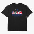 2026 North America Soccer World Tour - USA Mexico Canada Oversized T-Shirt Discover FIFA World Cup 2026 Group Stage for Fans of Mbappe and Portugal, Bringing Champion Mindset, Group Stage Buzz, Knockout Tension and Passionate Fan Culture; Perfect