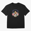 World Cup 2026 Host Nations Crest Oversized T-Shirt Follow the FIFA World Cup 2026 Journey through Cristiano Ronaldo, Haaland and CR7 Highlights, Portugal, Spain and Germany Pride, Football History, Final Match Energy, Crowd Noise and Once in a