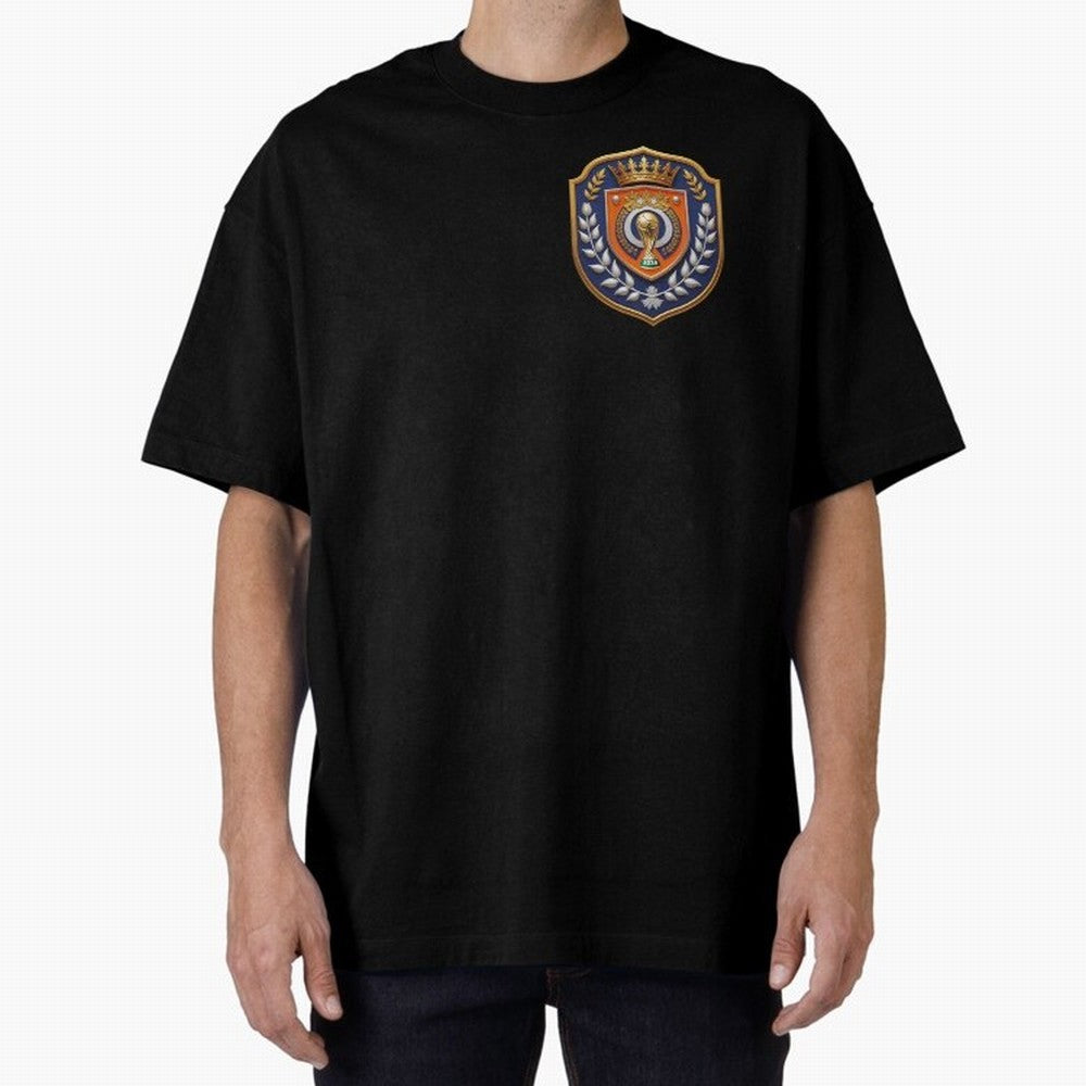 Netherlands World Cup 2026 Oversized T-Shirt Join the Countdown to Global Football Passion for FIFA World Cup 2026, Connected to Mbappe and Neymar, Argentina and Brazil, Supporter Pride, Iconic Celebrations, Legendary Names and Global Match Day