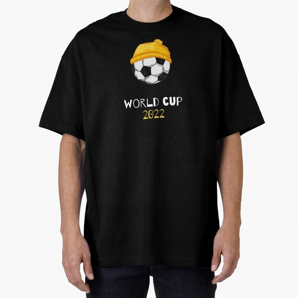 World Cup 2022 Qatar Oversized T-Shirt Celebrate Classic Football Spirit in FIFA World Cup 2026 Group Stage Spirit, Filled with Portugal, Messi, CR7 and Mbappe, Fan Favorite Moments, National Team Passion, Big Match Drama and Soccer History;