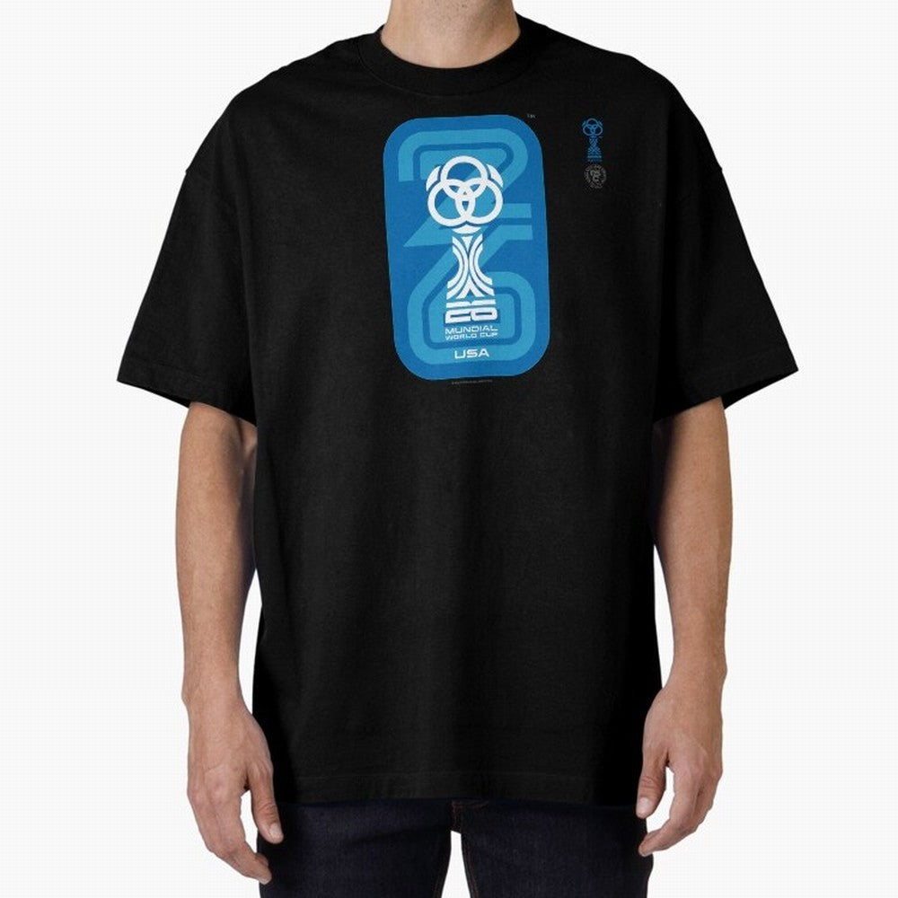 Mundial 26 USA Fan Trophy ¨C Retro Soccer World Cup Inspired Graphic ¨C Modern Football Art Design Oversized T-Shirt Bring Match Day Fire to the FIFA World Cup 2026 Group Stage Journey through CR7 Highlights, Argentina Pride, Vintage Soccer Flavor,