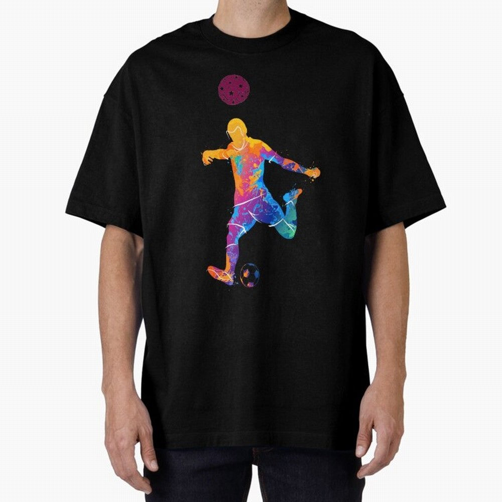 World Cup 2022 Family, Football Players, Football Lovers Oversized T-Shirt Elevate FIFA World Cup 2026 for Fans of Messi and Spain, Bringing Tournament Hype, Historic Matchups, Family Viewing Parties and Global Sports Pride; Ideal for Fans Who