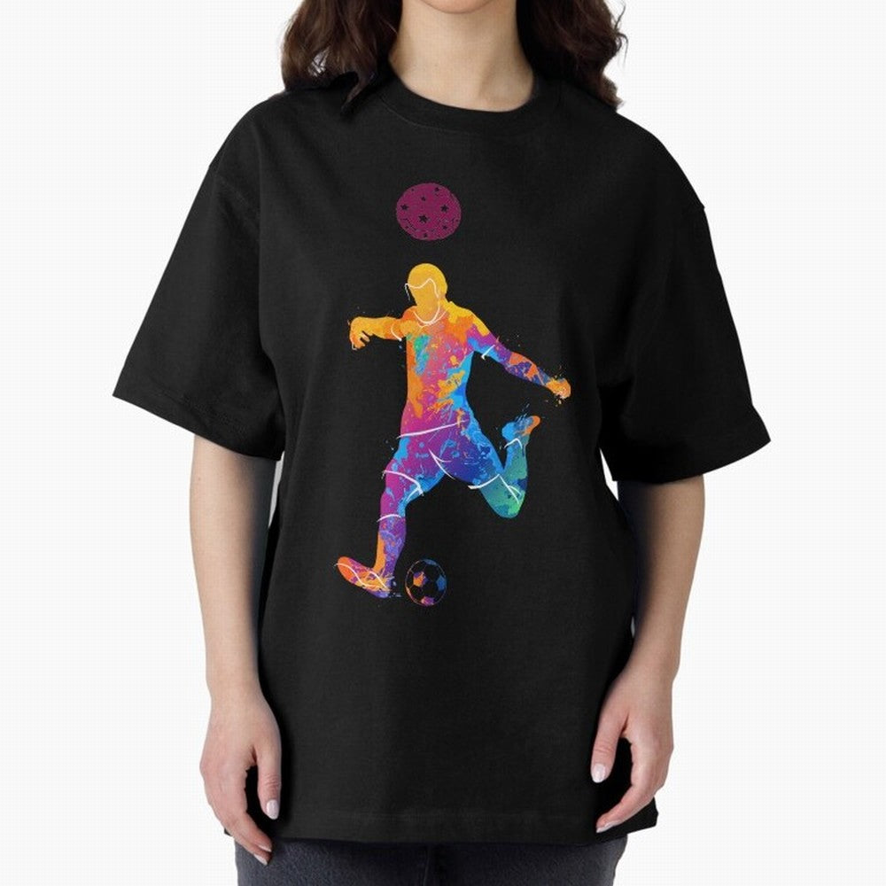 World Cup 2022 Family, Football Players, Football Lovers Oversized T-Shirt Elevate FIFA World Cup 2026 for Fans of Messi and Spain, Bringing Tournament Hype, Historic Matchups, Family Viewing Parties and Global Sports Pride; Ideal for Fans Who